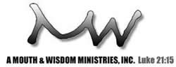 A Mouth and Wisdom Ministries logo